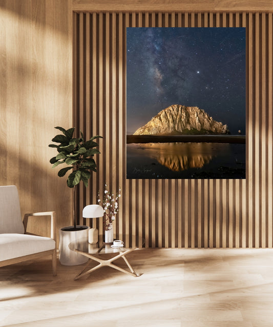 Milky Way Over The Rock