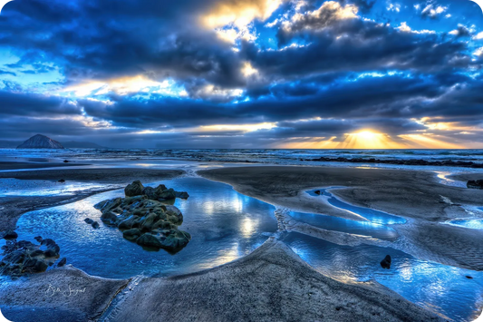 Morro Strand Reflections